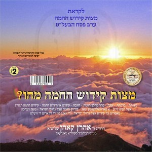 MITZVAS KIDUSH HACHAMO