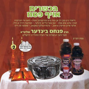 HECHSHEIRIM OF PESACH