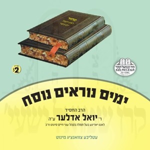 YOMIM NOIROIM-NUSACH