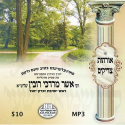 SEIFER ORCHOS TZADIKIM