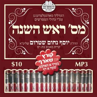 ROSH HASHONAH - BAVLI