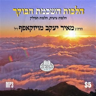 הלכות השכמת הבוקר-תפילין