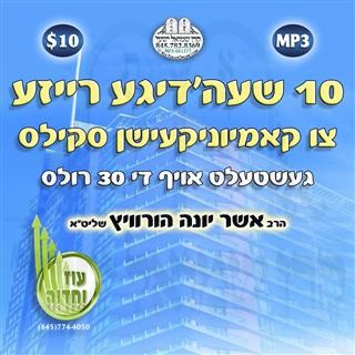 קאמיוניקעשן סקילס - 10 שעה'דיגע רייזע